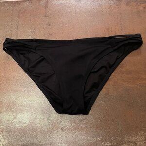 Shade & Shore Black Bikini Bottom -L